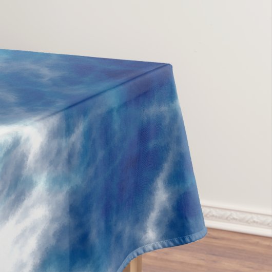 Blauer Marmor Tischdecke (Beispiel)