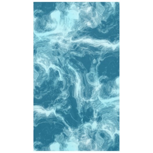 Blauer Marmor Tischdecke (Vorderseite)