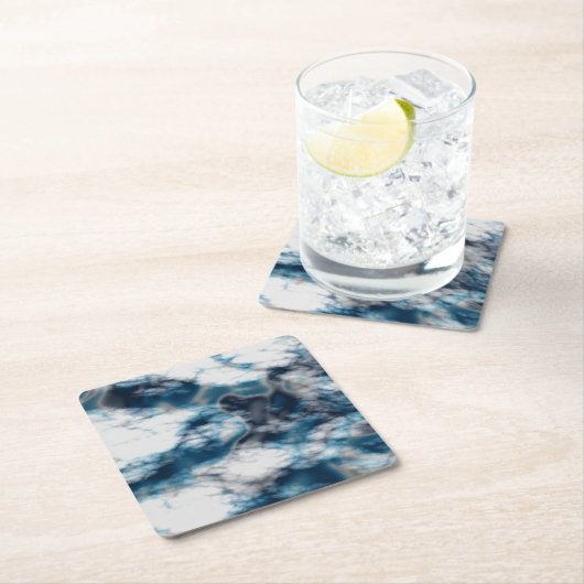 Blauer Marmor Untersetzer (Vor Ort)