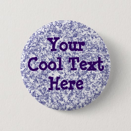 Blauer Marmor - Vorlage Button (Vorderseite)