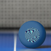 Blauer Marmoranstrich Tischtennisball (Netto)