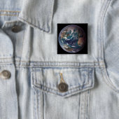 Blauer Marmorboden (Western Hemisphäre) Button (Beispiel)