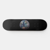 Blauer Marmorboden (Western Hemisphäre) Skateboard (Horizontal)