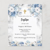 Blauer Marmorbogen - Taufe (Vorderseite)