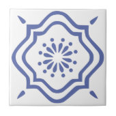 Blauer marokkanischer Kachel 6 (Vorderseite)