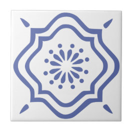 Blauer marokkanischer Kachel 6