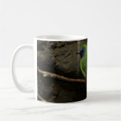 Blauer Maskade Leafbird-Tasse Kaffeetasse (Links)