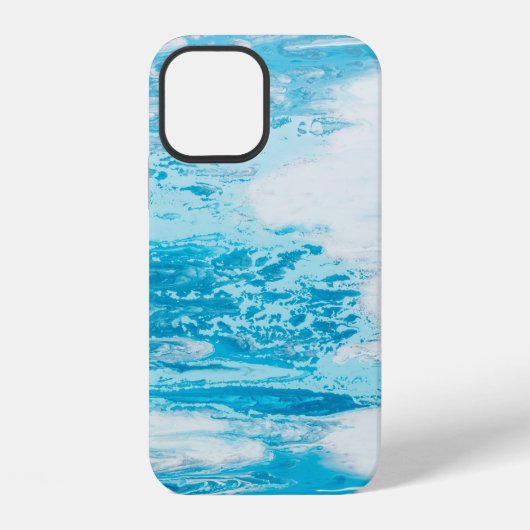 Blauer Meer iPhone Hülle (Rückseite)