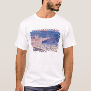 Blauer Meerblick, Wellen-Effekt, c.1893 T-Shirt