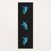 Blauer Meeresschildkröte Yogamatte (Vorderseite)