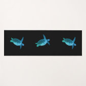 Blauer Meeresschildkröte Yogamatte (Vorderseite (Horizontal))