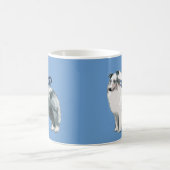 Blauer Mergel Kaffeetasse (Mittel)