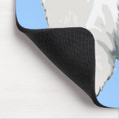 Blauer Mergel Mousepad (Ecke)