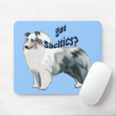 Blauer Mergel Mousepad (Mit Mouse)