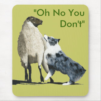 Blauer Merle Australier Stockdog Mousepad