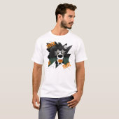 Blauer Merle australischer T-Shirt (Vorne ganz)