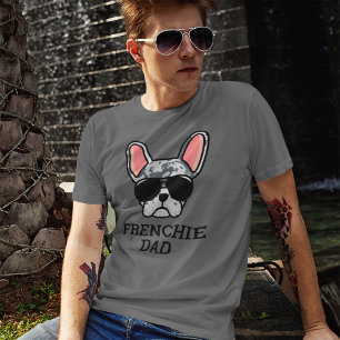 Blauer Merle Französische Bulldogge Frenchie Hund T-Shirt