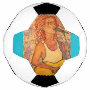 Blauer Mikrofonsongress Fußball