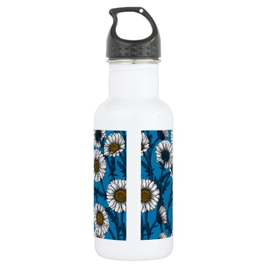 blauer Milchsektor Edelstahlflasche (Rückseite)