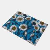 blauer Milchsektor Fußmatte (Schrägansicht)