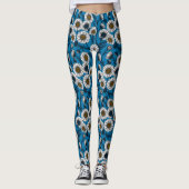 blauer Milchsektor Leggings (Vorderseite)