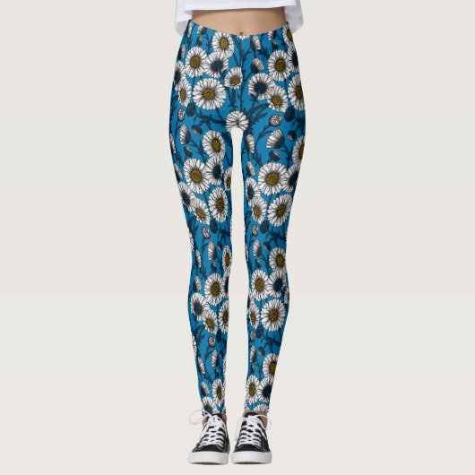 blauer Milchsektor Leggings (Vorderseite)