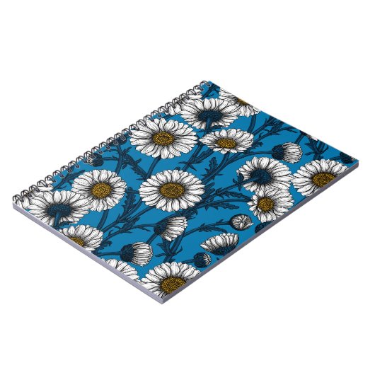 blauer Milchsektor Notizblock (Linke Seite)