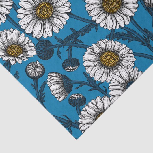 blauer Milchsektor Seidenpapier (Ausschnitt)