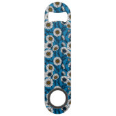 blauer Milchsektor Speed Flaschenöffner (Rückseite)