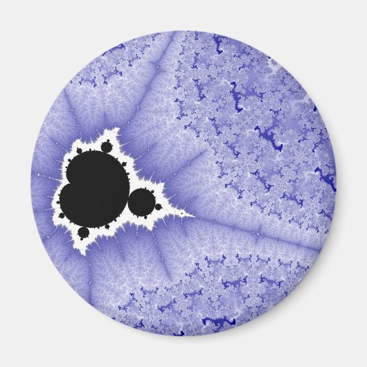 Blauer Mini-Brot-Magnet Magnet (Vorne)
