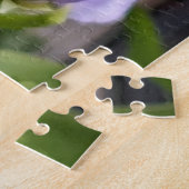 Blauer Mit Augen Darner Dragonfly auf der Blume Puzzle (Seite)