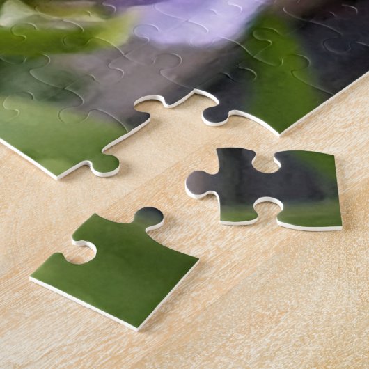 Blauer Mit Augen Darner Dragonfly auf der Blume Puzzle (Seite)