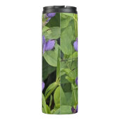 Blauer Mit Augen Darner Dragonfly auf der Blume Thermosbecher (Rückseite)