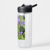Blauer Mit Augen Darner Dragonfly auf der Blume Trinkflasche (Links)