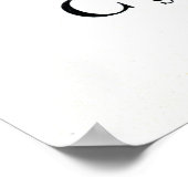 Blauer Mit Augen Gras Poster (Ecke)