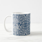 Blauer mittelalterlicher Menagerie-Becher Kaffeetasse (Links)