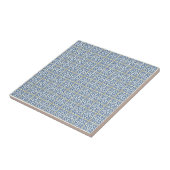 Blauer Mittelmeerraum Fliese (Seite)