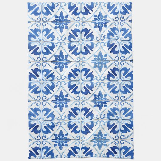 Blauer Mittelmeerraum Geschirrtuch