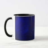 Blauer Mitternachtshimmel mit Sternen Tasse (Links)