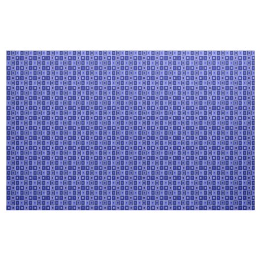 Blauer Mod Square Stoff (Fat Quarter (45,7 x 55,9 cm))