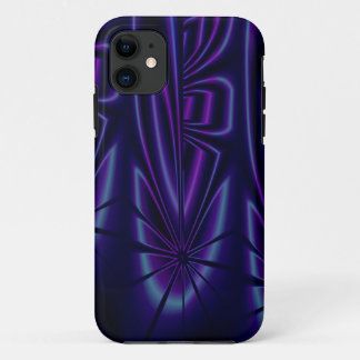Blauer moderner abstrakter iPhone 5 Kasten 11 Hülle
