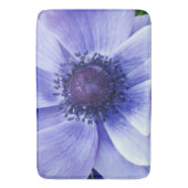 Blauer Mohn, Bathmat Badematte (Vorderseite Vertikal)