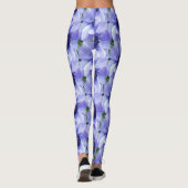Blauer Mohn, Leggings (Rückseite)