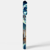 Blauer Mond beleuchtet Adlerschwache Case-Mate iPhone Hülle (Rückseite / Rechts)