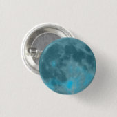 Blauer Mond Button (Vorne & Hinten)