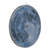Blauer Mond Dartscheibe (Vorderseite Links)