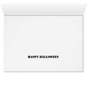 Blauer Mond, Halloween-Karte (Innenansicht Horizontal (Unten))