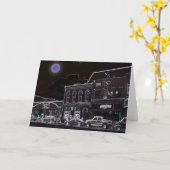 Blauer Mond Nashvilles Karte (Gelbe Blume)