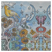 Blauer Mond-Natur Stoff (Nahaufnahme)