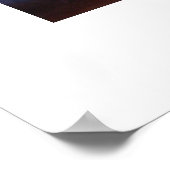 Blauer Mond Poster (Ecke)